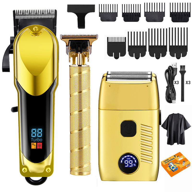 🎉 2026 Sale — Over 33,000 Sold! ✂️ Professional Men's Electric Hair Clipper Set – Titanium Blades ⚡