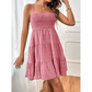 💙50% OFF👗Sleeveless Smocked Mini Dress
