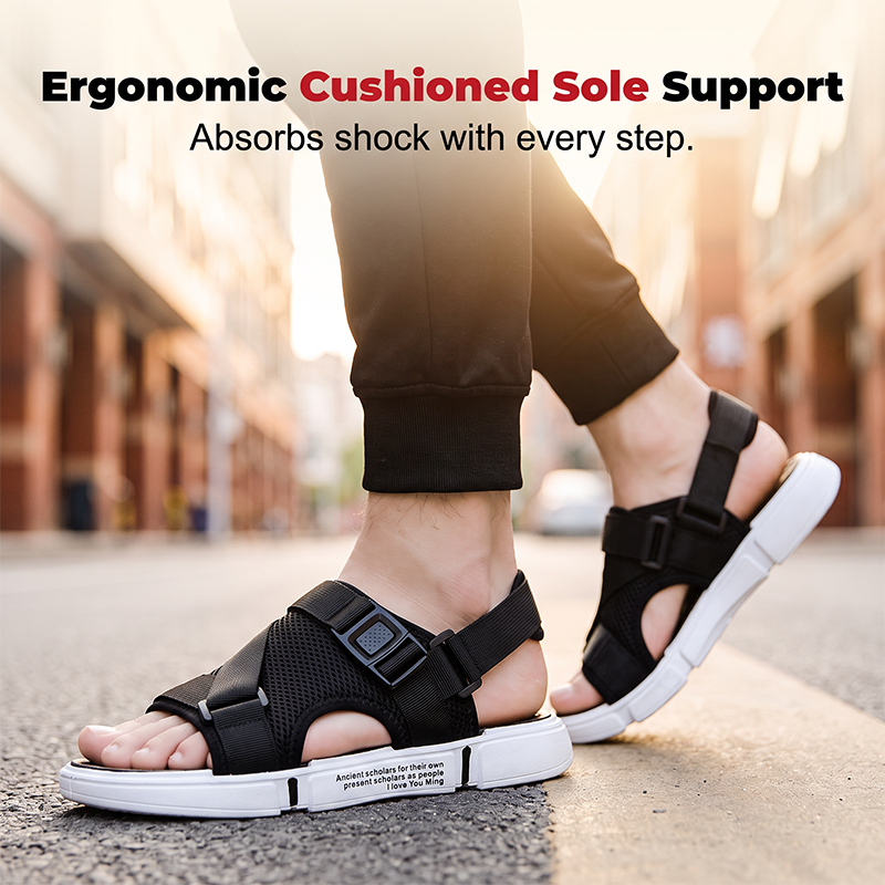🔥50% Off Summer Hot Sale👟Men's Breathable Open Toe Sandals🍃