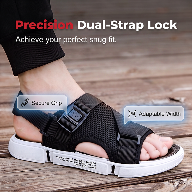 🔥50% Off Summer Hot Sale👟Men's Breathable Open Toe Sandals🍃