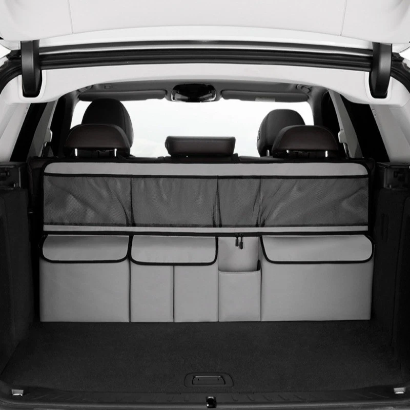 ⏳50% Off🚗Car Trunk Storage Bag, Hanging Organiser – Large Capacity, Space-Saving & Durable Oxford Fabric