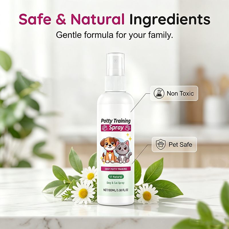 Pet Potty Training Spray for Dogs & Cats