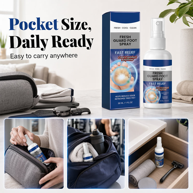 🔥 BOGO Free❗Portable Foot Freshening Spray ✨