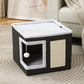 🎉 2026 Sale — Over 18,000 Sold! 🐾 2-in-1 Foldable Cat Cube House – Dual-Level, Built-in Scratching Pad – Hide, Perch & Scratch – Space-Saving, Portable, All-Season Comfort 🏠