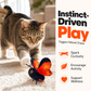 ⏳Limited-time 50% off⏰Motion Activated Smart Flapping Butterfly Interactive Cat Toy🦋😺