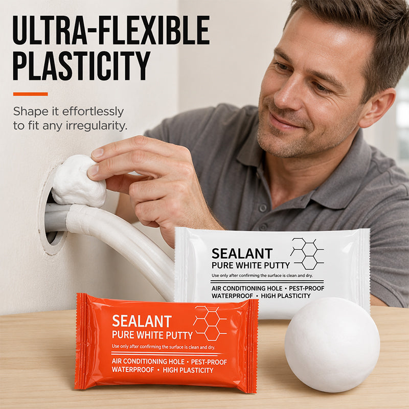 🎉 2026 Sale — Over 22,000 Sold! 💞 Waterproof Wall Hole Sealing Clay for Air Conditioner Pipes