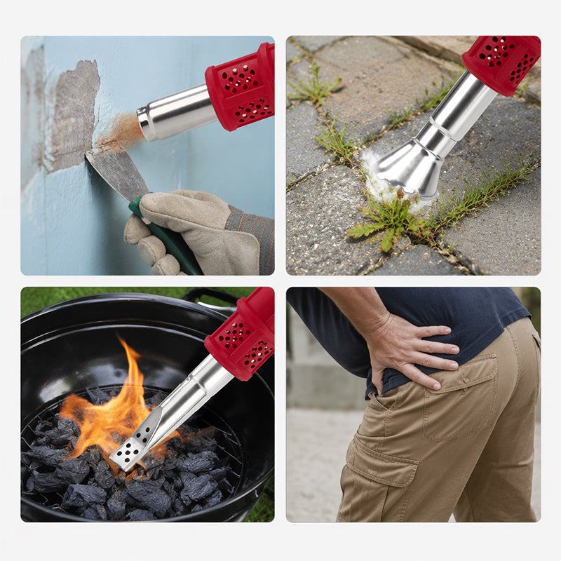 🎉 2026 Sale — Over 23,000 Sold! 💞 Electric Weed Burner – Flame-Free Heat, Root-Level Kill ✨