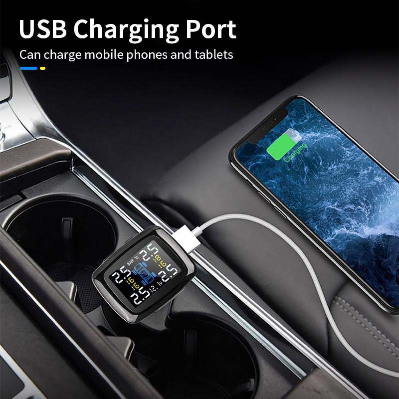 Wireless Tire Pressure Monitoring System (TPMS) for Automobiles