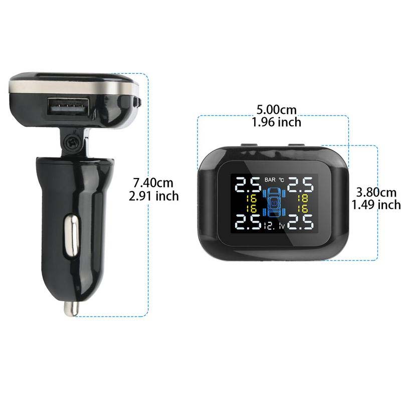 Wireless Tire Pressure Monitoring System (TPMS) for Automobiles