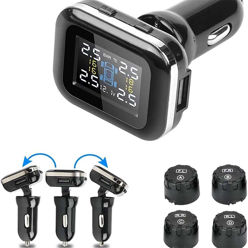 Wireless Tire Pressure Monitoring System (TPMS) for Automobiles