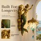 🕯️🌊 50% OFF! Vintage Mermaid Wall Sconce – For Indoor and Outdoor Use