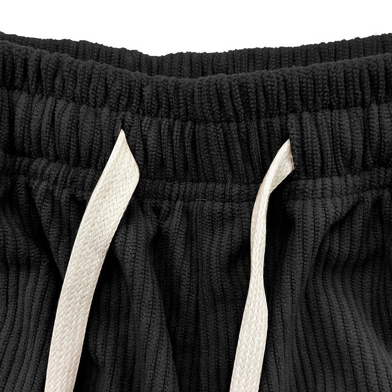 🎉 2026 Sale — Over 33,000 Sold! 💞 Women's Ribbed Wide-Leg Drawstring Cropped Pants