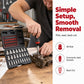 Damaged Screw Extractor Set with Storage Case