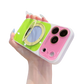Color Block 360° Rotating Ring Stand Phone Case