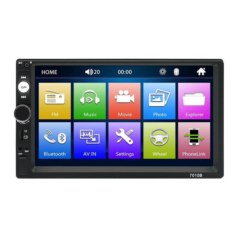 7 Inch 2 DIN Car MP5 Player Touchscreen Bluetooth Stereo Receiver