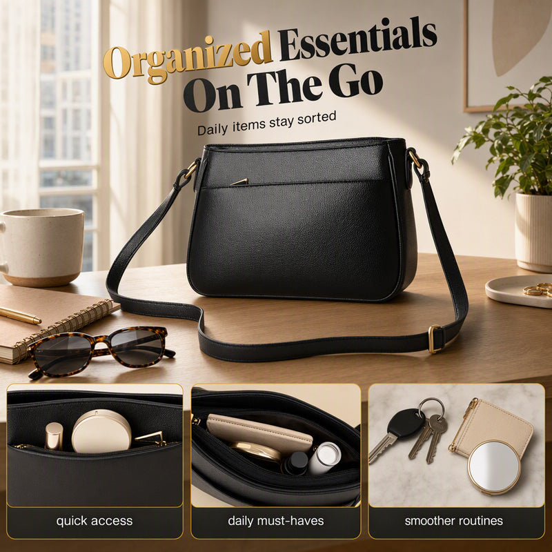 🎉 LIMITED TIME 50% OFF! 👜 Women’s Elegant Shoulder Crossbody Bag – Urban Minimalist Design, Spacious Interior & Quality PU Leather ✨