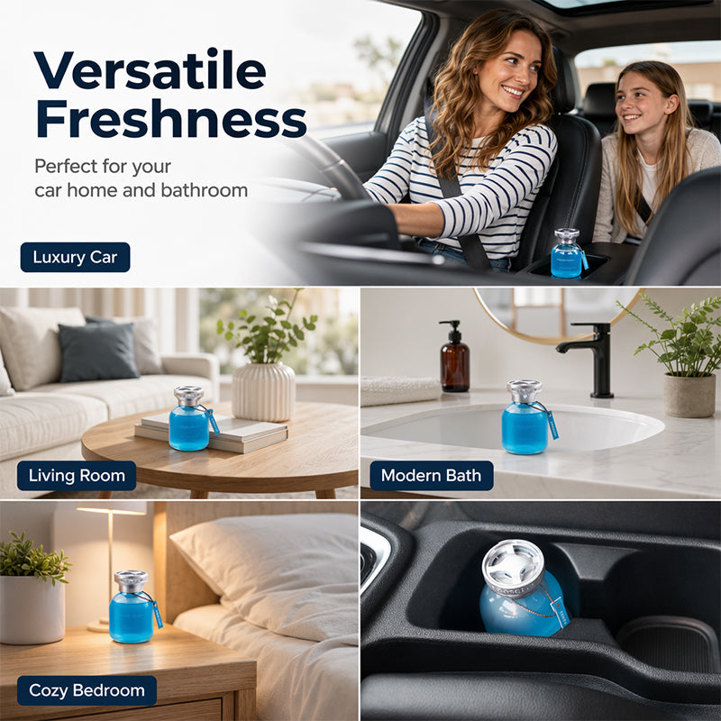 🔥50% OFF Long Lasting Car Perfume, Mild Natural Fragrance Auto Air Freshener, Effective Odor Eliminator, Compact De