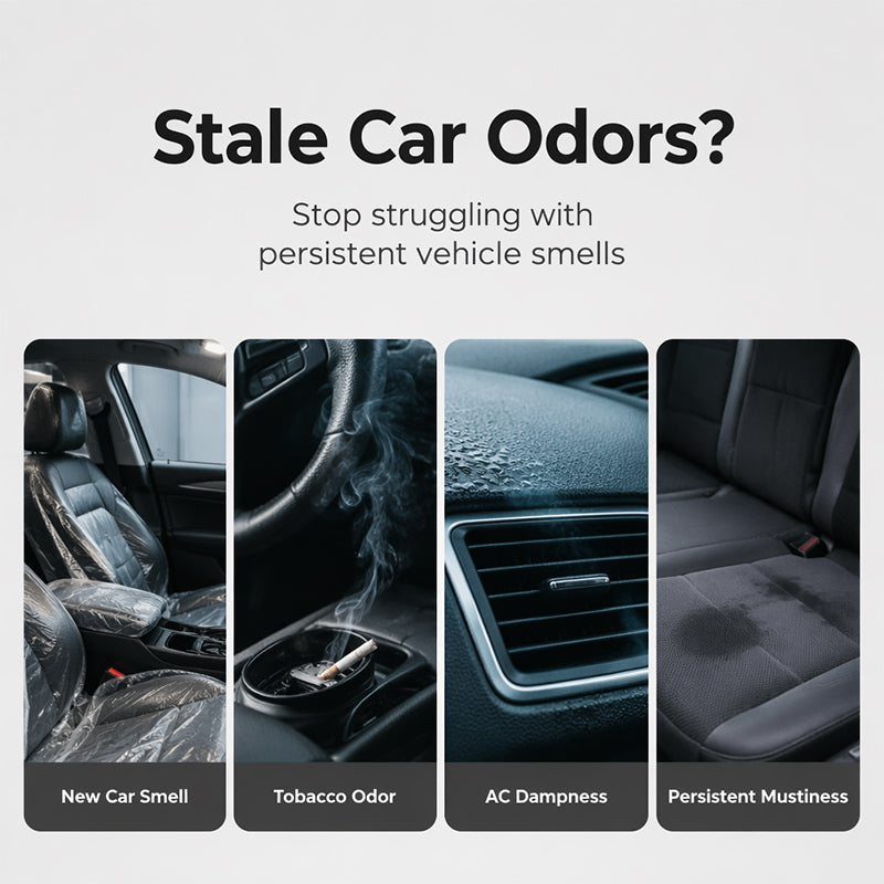 🔥50% OFF Long Lasting Car Perfume, Mild Natural Fragrance Auto Air Freshener, Effective Odor Eliminator, Compact De