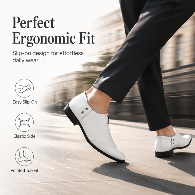 Men's Slip-On Pointed Toe Casual Shoes