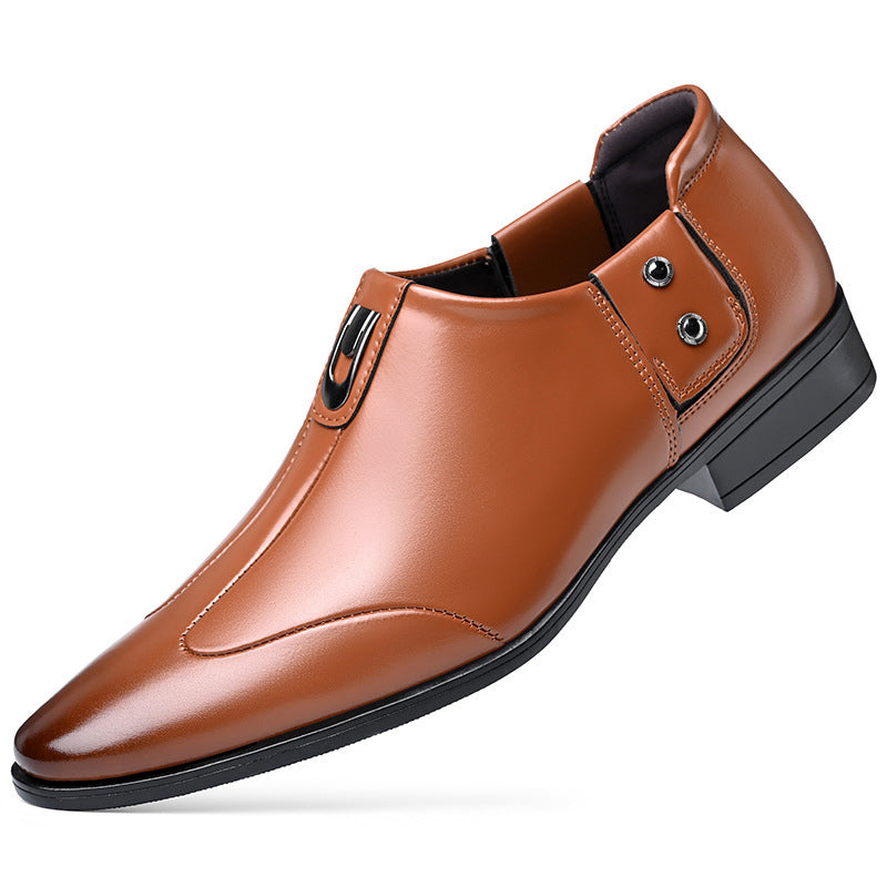 Men's Slip-On Pointed Toe Casual Shoes