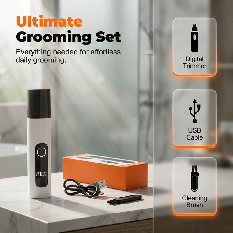 Rechargeable Electric Nose Hair Trimmer