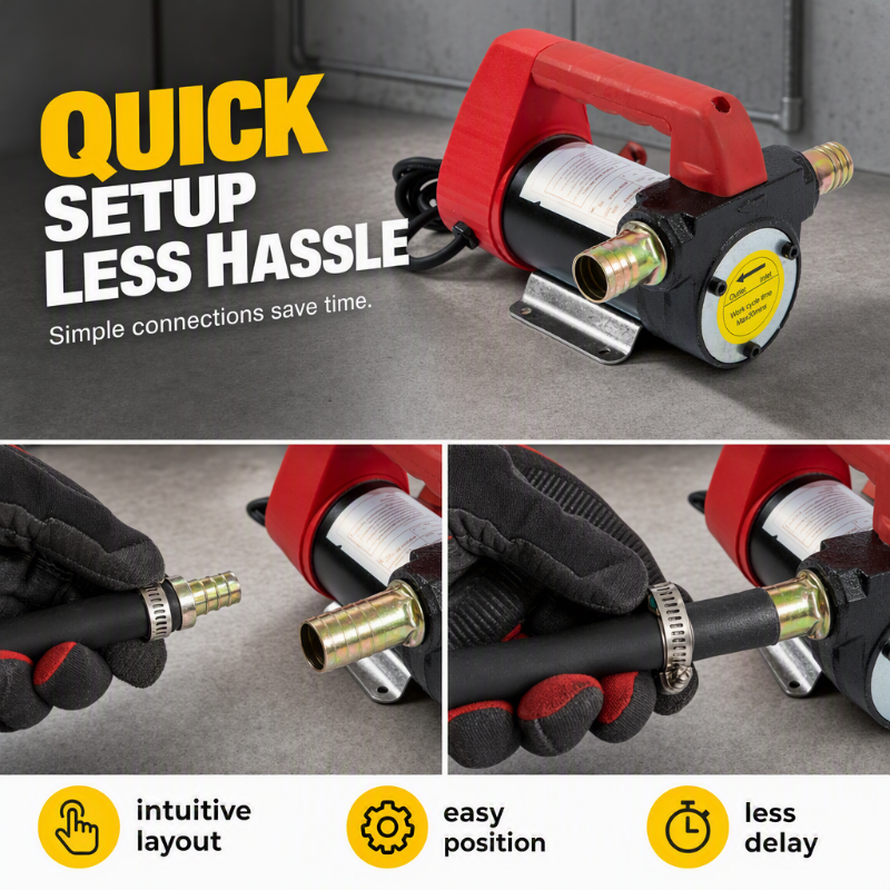 ⛽ 50% OFF NOW! 🚜 Diesel Transfer Pump – 25GPM Flow, 12V/24V/220V Options – Move Fuel Fast for Farms, Garages & Job Sites ⚡
