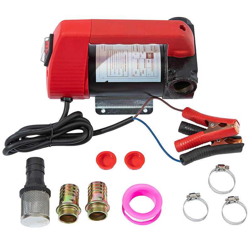 ⛽ 50% OFF NOW! 🚜 Diesel Transfer Pump – 25GPM Flow, 12V/24V/220V Options – Move Fuel Fast for Farms, Garages & Job Sites ⚡