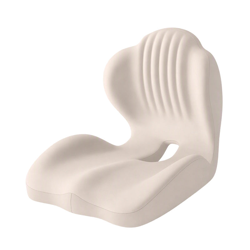 🪑 Ergonomic Memory Foam Seat Cushion with Back Support – Stay Comfortable All Day, Perfect for Office, Car & Home ✨