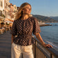 🛍️ 50% Off – Women's Polka-Dot Top – fitted cut, 3/4 sleeves & versatile – for modern everyday style 🌸