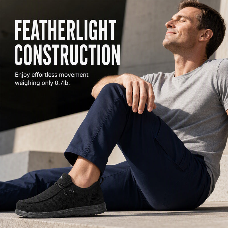 Casual Slip On Steel Toe Safety Loafers for Men Women