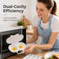 ⏳Time-Limited Special⏰Microwave Egg Poacher –  Dual‑cavity, non‑stick & easy clean.🏠