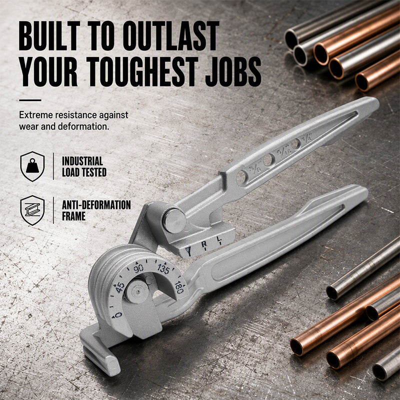 🔧 2026 Sale — Over 21,700 Sold! 🛠️ 3-in-1 Manual Tube Bender