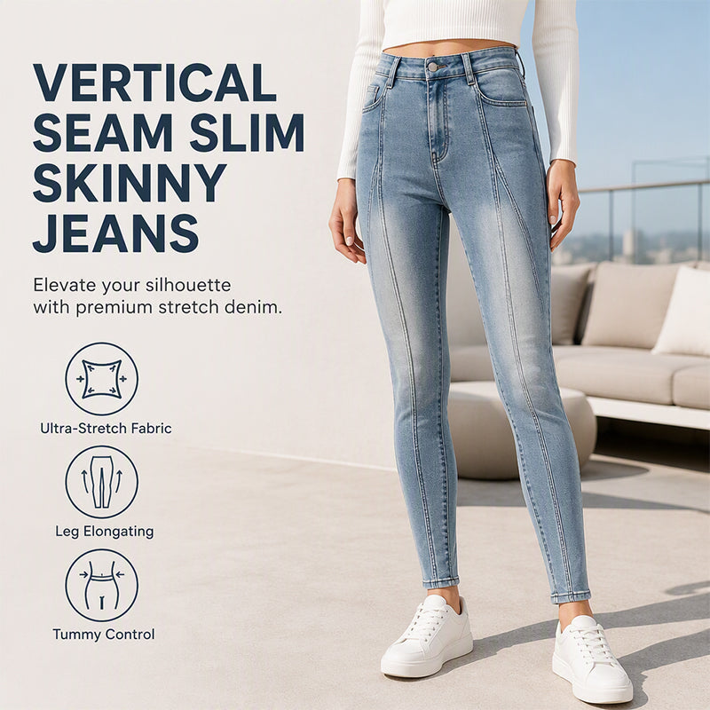 Women's High Waisted Slimming Skinny Jeans