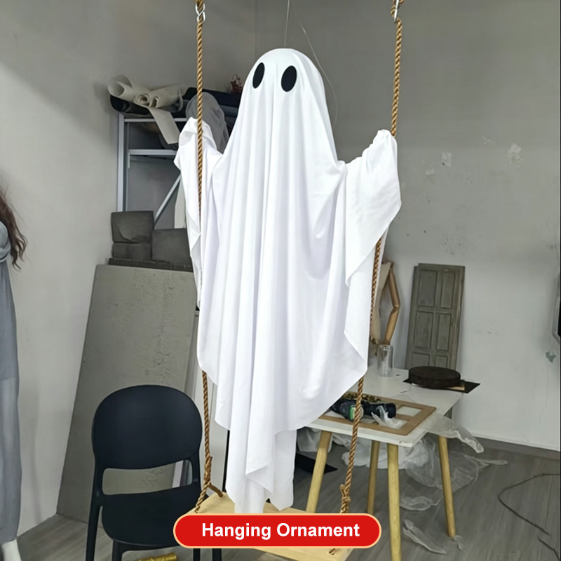Halloween Hanging Swing Ghost