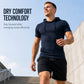 Men's Hooded Short Sleeve T-Shirt with Pocket