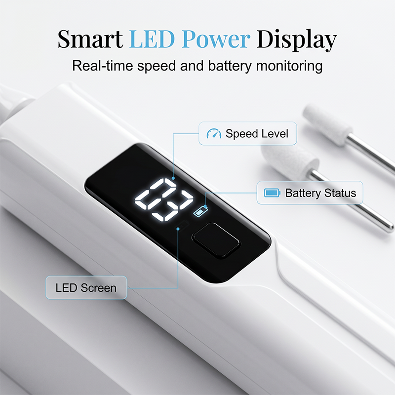 💅 2026 Sale — Over 38,500 Sold!⚡ Professional Electric Nail Drill Kit