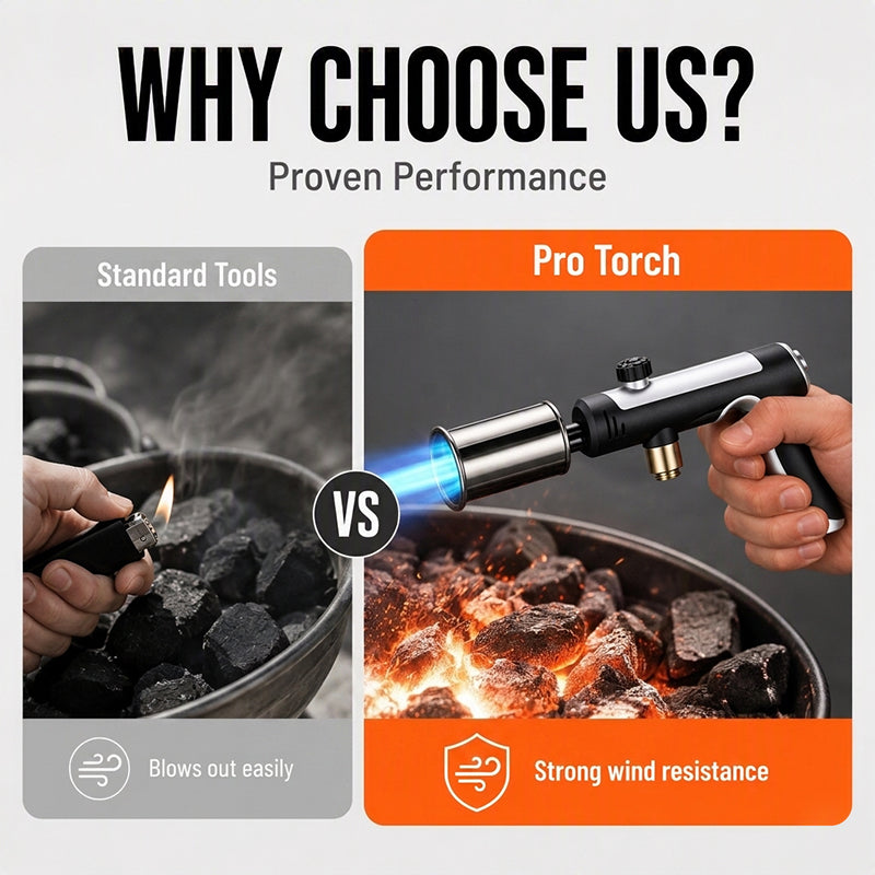 🏠Windproof Torch Lighter