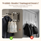 Foldable Telescopic Suction-Cup Hanger Rack