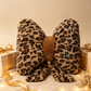 🐆✨50% OFF! 🎀🧸 Leopard Print Bowknot Throw Pillow – Faux Rabbit Fur, High-Rebound PP Cotton & Lumbar Support Design. Over 18,073 Stylish Homes Loving It!✨
