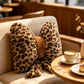 🐆✨50% OFF! 🎀🧸 Leopard Print Bowknot Throw Pillow – Faux Rabbit Fur, High-Rebound PP Cotton & Lumbar Support Design. Over 18,073 Stylish Homes Loving It!✨