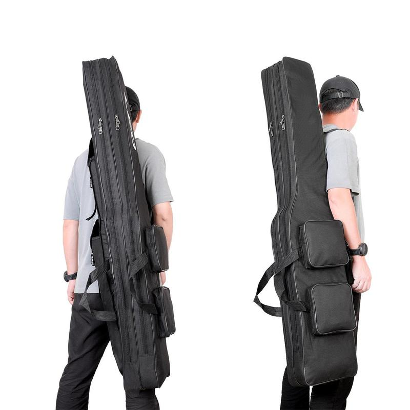 🎉 2026 Sale — Over 11,000 Sold! 🎣 3-Layer Fishing Rod Bag – Holds Rods, Reels & Tackle – Durable 420D Oxford, Comfortable Backpack Carry! ✨