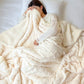 📢📢50% OFF !! ⏰Thickened Imitation Cashmere Throw Blanket
