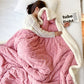 📢📢50% OFF !! ⏰Thickened Imitation Cashmere Throw Blanket