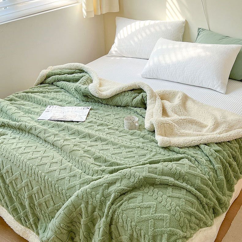 📢📢50% OFF !! ⏰Thickened Imitation Cashmere Throw Blanket