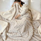 📢📢50% OFF !! ⏰Thickened Imitation Cashmere Throw Blanket