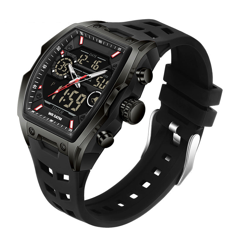 ⏳🔥LIMITED-TIME 50% OFF! ⏰Men's Dual Display Sports Watch with Luminous Dial