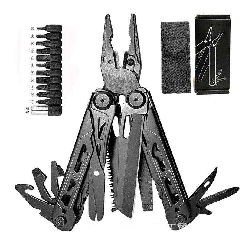 📢📢50% OFF !! ⏰Portable Folding Multi-Tool Pliers with Pouch