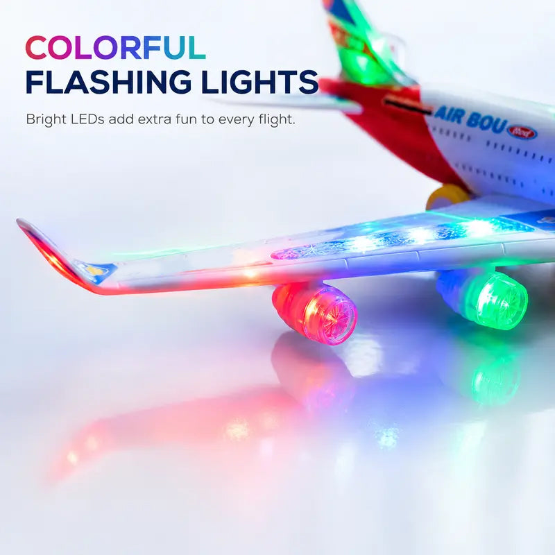 ✈️ LIMITED‑TIME 50% OFF! 💡 Electric Model Aircraft with Sound and LED Lights – Interactive, Eye‑Catching, Sturdy ✨