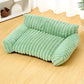 🎉 LIMITED TIME 50% OFF! 🛋️ Cozy Sofa Pet Bed – Ultra-Comfortable, Raised Bolster Edges & Super-Soft Ribbed Plush – Fits Cats & Dogs ✨