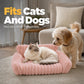 🎉 LIMITED TIME 50% OFF! 🛋️ Cozy Sofa Pet Bed – Ultra-Comfortable, Raised Bolster Edges & Super-Soft Ribbed Plush – Fits Cats & Dogs ✨